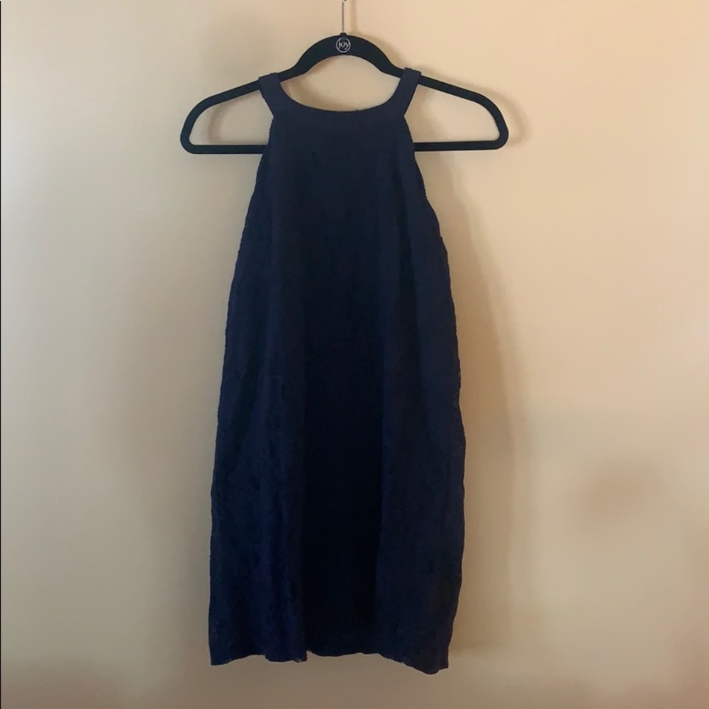 Blue dress